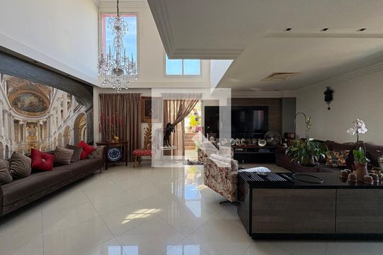 Sala de apartamento à venda com 4 quartos, 467m² em Jardim, Santo André