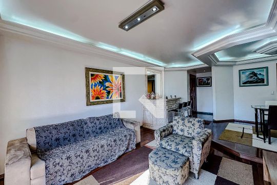 Sala de apartamento à venda com 3 quartos, 133m² em Vila Regente Feijó, São Paulo