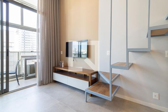 Studio de kitnet/studio para alugar com 1 quarto, 34m² em Indianópolis, São Paulo
