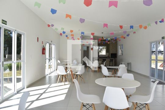 Área comum - Salão de festas de apartamento à venda com 2 quartos, 45m² em Santa Cândida, Curitiba