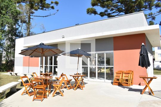 Área comum de apartamento à venda com 2 quartos, 45m² em Santa Cândida, Curitiba