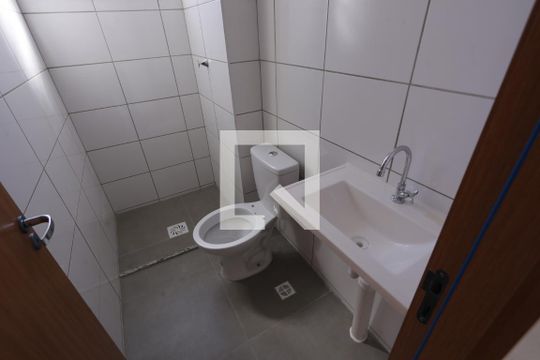 Banheiro de apartamento para alugar com 2 quartos, 47m² em São Gabriel, Belo Horizonte