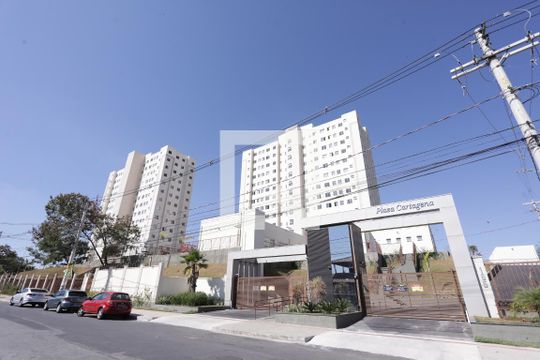 Fachada de apartamento para alugar com 2 quartos, 47m² em São Gabriel, Belo Horizonte