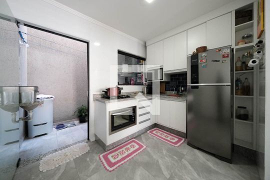 Sala/Cozinha de casa à venda com 2 quartos, 75m² em Jardim Santa Maria, São Paulo