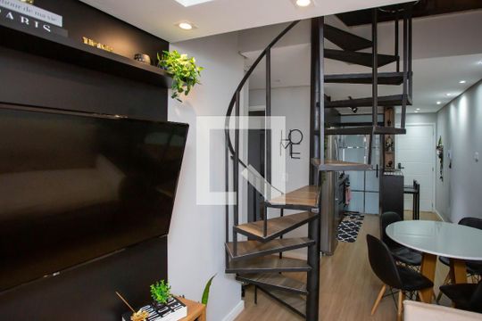 Sala de apartamento à venda com 2 quartos, 69m² em Centro, Diadema