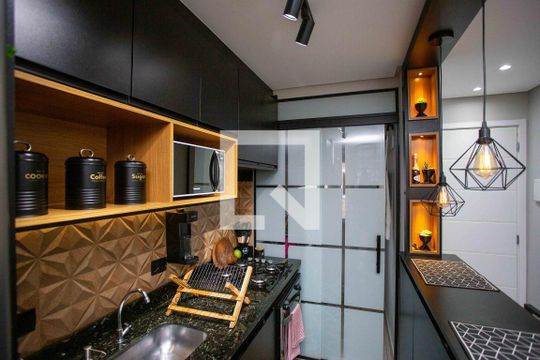 Cozinha de apartamento à venda com 2 quartos, 69m² em Centro, Diadema