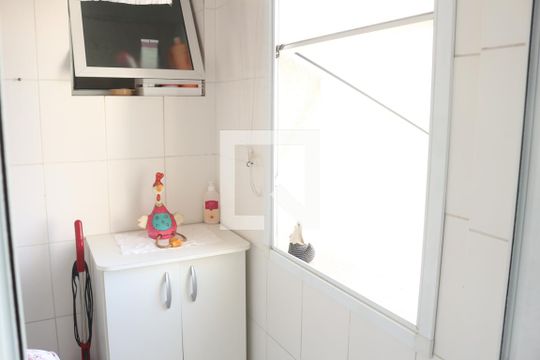 Área de Serviço de apartamento para alugar com 3 quartos, 83m² em Jardim Sao Caetano, São Caetano do Sul