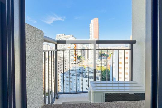 Sacada de kitnet/studio à venda com 1 quarto, 22m² em Paraíso, São Paulo