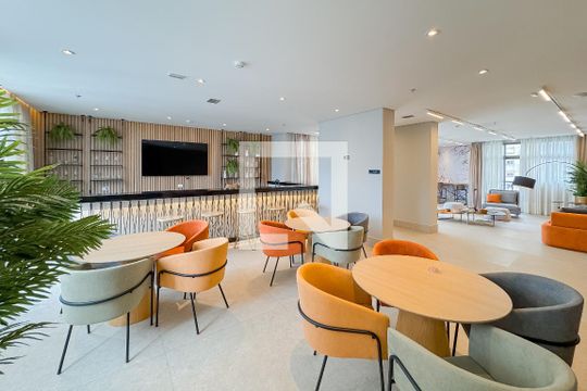 Área comum de kitnet/studio à venda com 1 quarto, 22m² em Paraíso, São Paulo