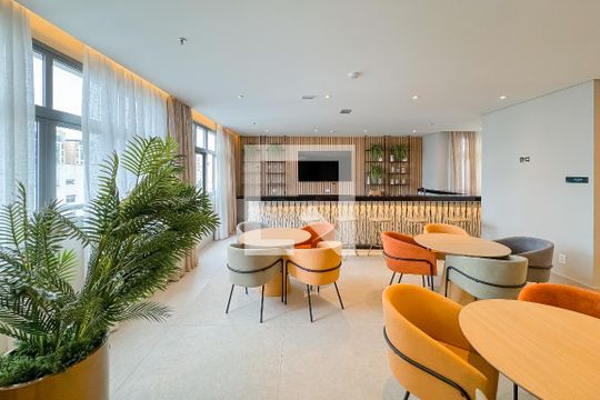 Área comum de kitnet/studio à venda com 1 quarto, 22m² em Paraíso, São Paulo