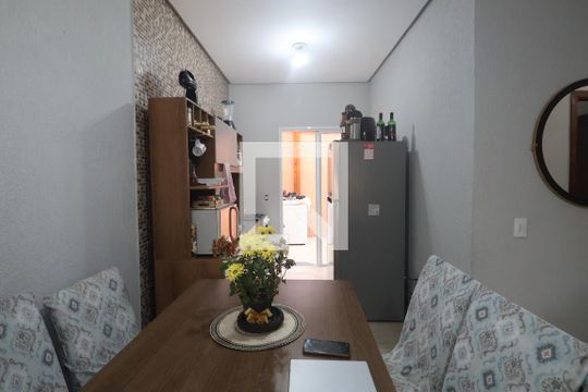 Cozinha de casa para alugar com 3 quartos, 73m² em Centro, Canoas