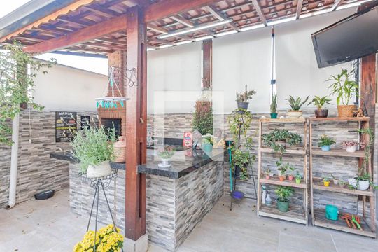 Área comum - Churrasqueira de casa à venda com 3 quartos, 210m² em Vila Vera, São Paulo