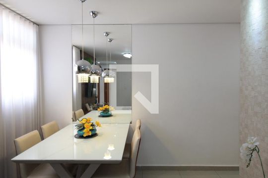 Sala de apartamento para alugar com 3 quartos, 65m² em Rio Branco, Belo Horizonte