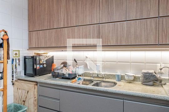 Cozinha de apartamento à venda com 3 quartos, 97m² em Bosque da Saúde, São Paulo