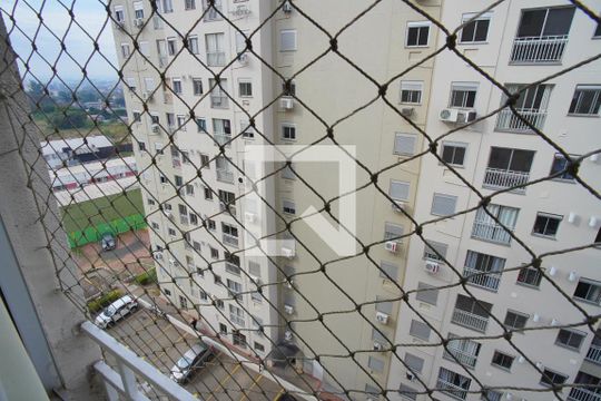 Sala - Vista de apartamento para alugar com 2 quartos, 50m² em Jardim Itu, Porto Alegre