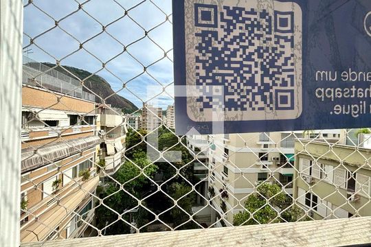 Placa de apartamento para alugar com 1 quarto, 27m² em Jardim Botânico, Rio de Janeiro