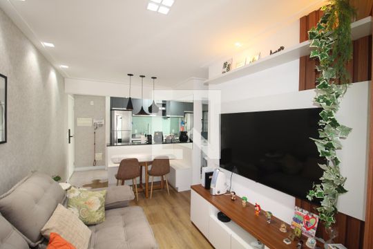 Sala de apartamento à venda com 2 quartos, 53m² em Jardim das Laranjeiras, São Paulo