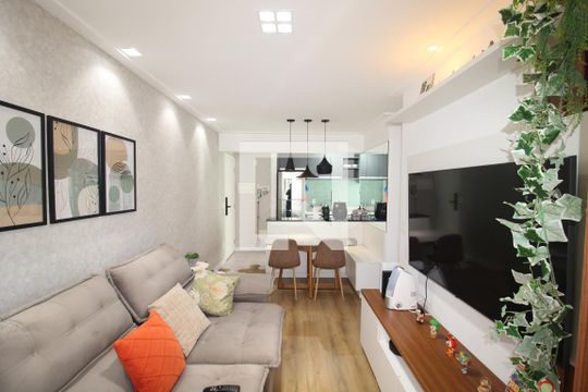 Sala de apartamento à venda com 2 quartos, 53m² em Jardim das Laranjeiras, São Paulo