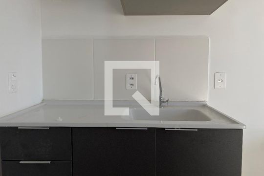 Cozinha de kitnet/studio para alugar com 1 quarto, 16m² em Mooca, São Paulo