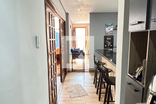 Cozinha de casa à venda com 2 quartos, 178m² em Condomínio Maracanã, Santo André