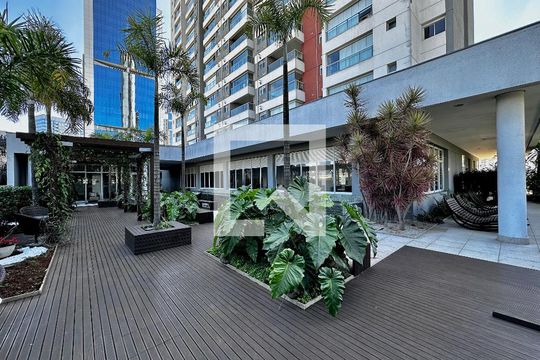 Área comum de apartamento à venda com 1 quarto, 48m² em Brooklin, São Paulo