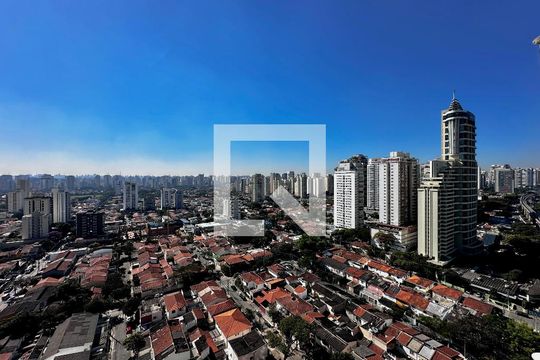 Vista  de apartamento à venda com 1 quarto, 48m² em Brooklin, São Paulo
