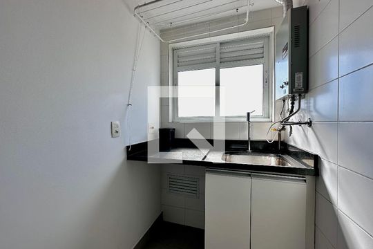 Área de Serviço de apartamento à venda com 1 quarto, 48m² em Brooklin, São Paulo