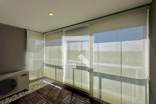 Sacada de apartamento à venda com 1 quarto, 48m² em Brooklin, São Paulo