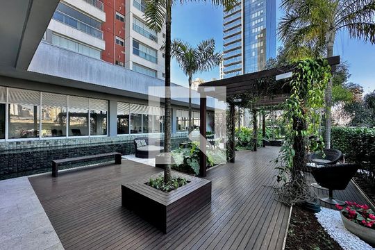 Área comum de apartamento à venda com 1 quarto, 48m² em Brooklin, São Paulo