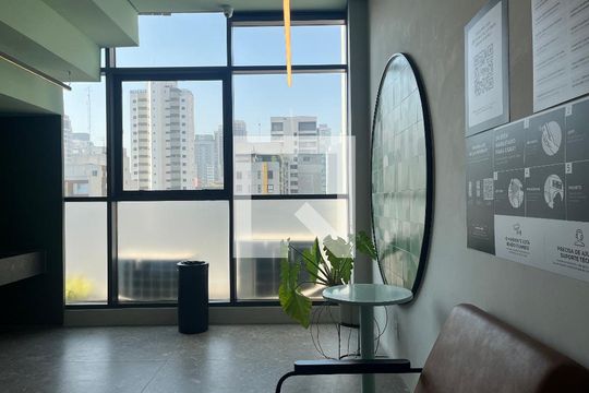 Área comum de kitnet/studio para alugar com 1 quarto, 42m² em Perdizes, São Paulo