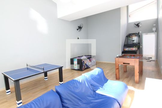 Área comum - Sala de jogos juvenil de apartamento à venda com 2 quartos, 47m² em Novo Osasco, Osasco