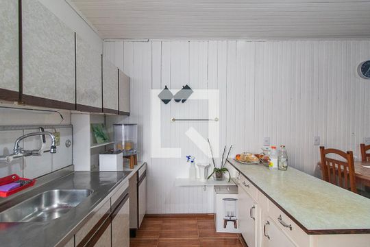 Sala/Cozinha de casa à venda com 3 quartos, 231m² em Santa Tereza, Porto Alegre