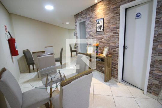 Área comum - Salão de festas de apartamento à venda com 2 quartos, 52m² em Padroeira, Osasco