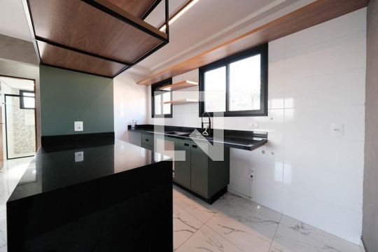 Sala/Cozinha de apartamento à venda com 2 quartos, 59m² em Vila Ré, São Paulo