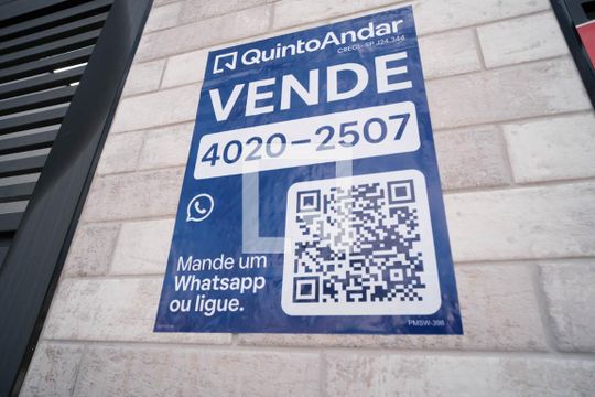 Placa de apartamento à venda com 2 quartos, 59m² em Vila Ré, São Paulo