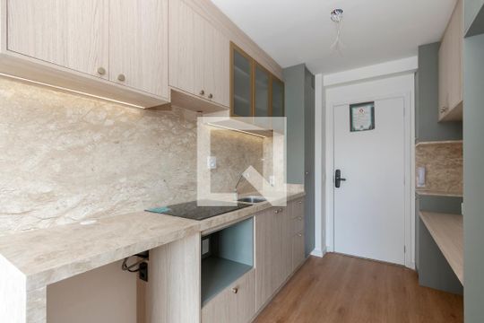 Studio de kitnet/studio para alugar com 1 quarto, 27m² em Santo Amaro, São Paulo