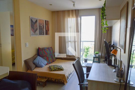 Sala de apartamento à venda com 2 quartos, 50m² em Recreio dos Bandeirantes, Rio de Janeiro