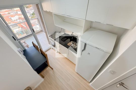 Cozinha de apartamento à venda com 2 quartos, 35m² em Ipiranga, São Paulo