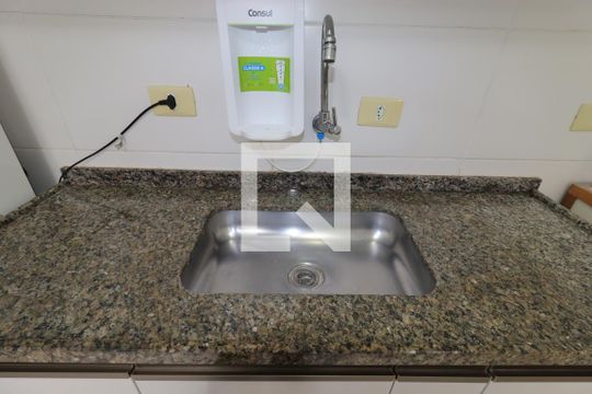 Cozinha - Pia de apartamento à venda com 2 quartos, 44m² em Vila Alpina, Santo André
