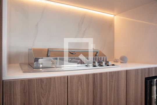 Varanda gourmet de apartamento à venda com 2 quartos, 70m² em Vila Clementino, São Paulo