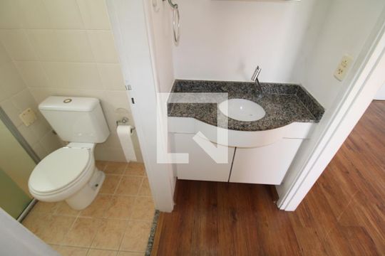 Banheiro Social de apartamento à venda com 1 quarto, 40m² em Santana, São Paulo