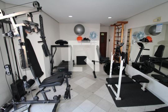 Área comum - Academia de apartamento à venda com 1 quarto, 40m² em Santana, São Paulo