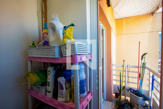 Área de serviço de apartamento à venda com 3 quartos, 103m² em Casa Branca, Santo André