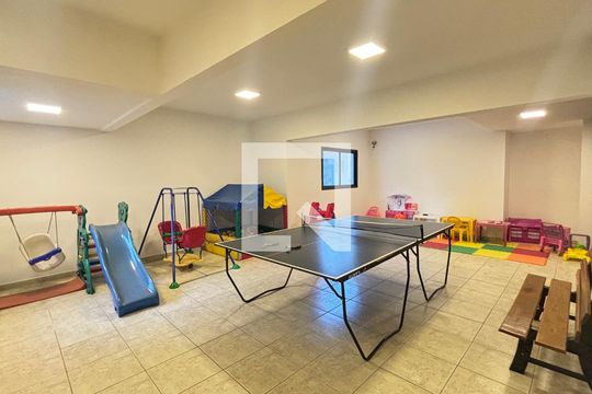 Sala de Jogos - Brinquedoteca de apartamento à venda com 3 quartos, 100m² em Vila Valparaíso, Santo André