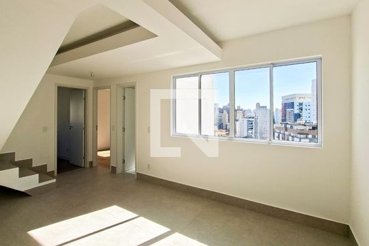 Sala de apartamento para alugar com 2 quartos, 108m² em Santa Efigênia, Belo Horizonte