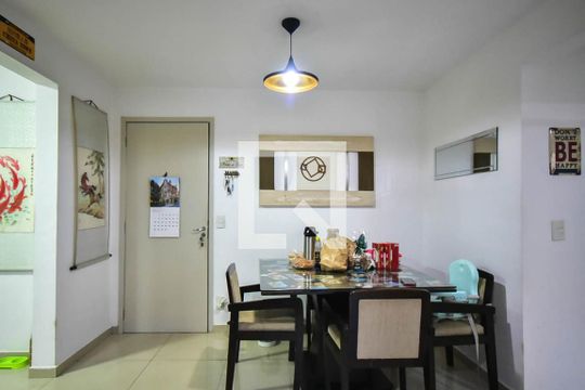 Sala de Jantar de apartamento à venda com 2 quartos, 58m² em Morumbi, São Paulo