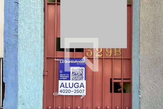 Fachada + placa de apartamento para alugar com 1 quarto, 50m² em Parque Cisper, São Paulo