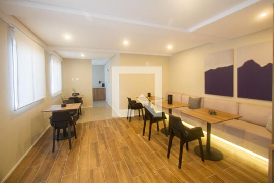 Área comum de apartamento à venda com 1 quarto, 28m² em Jardim Caravelas, São Paulo