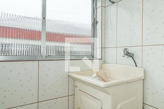 Cozinha e Área de Serviço de apartamento à venda com 1 quarto, 50m² em Jardim Vila Leopoldina, Porto Alegre