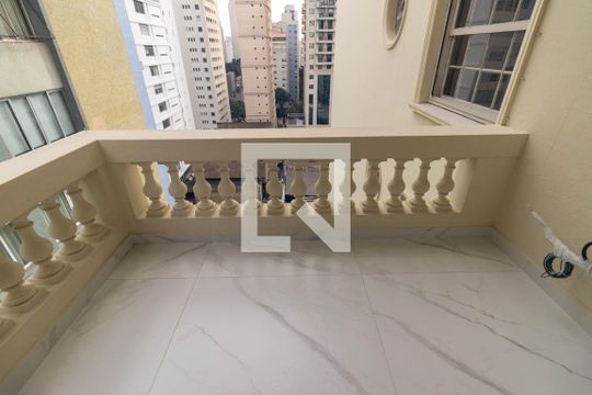 Varanda da Sala de apartamento à venda com 3 quartos, 230m² em Higienópolis, São Paulo
